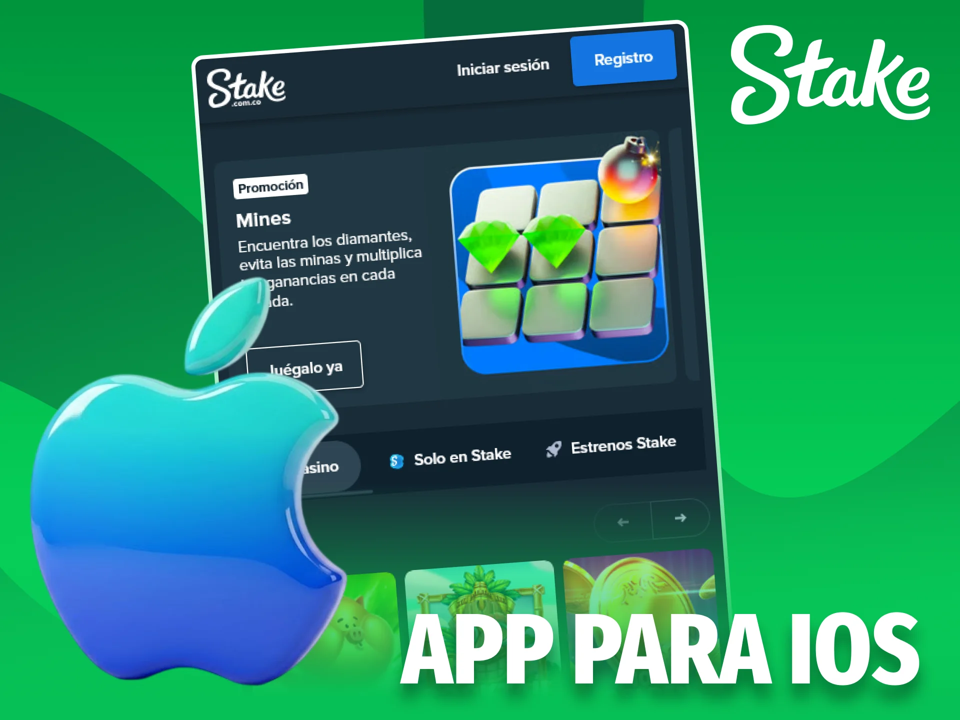 Conoce las características principales al usar la aplicación Stake en iOS.