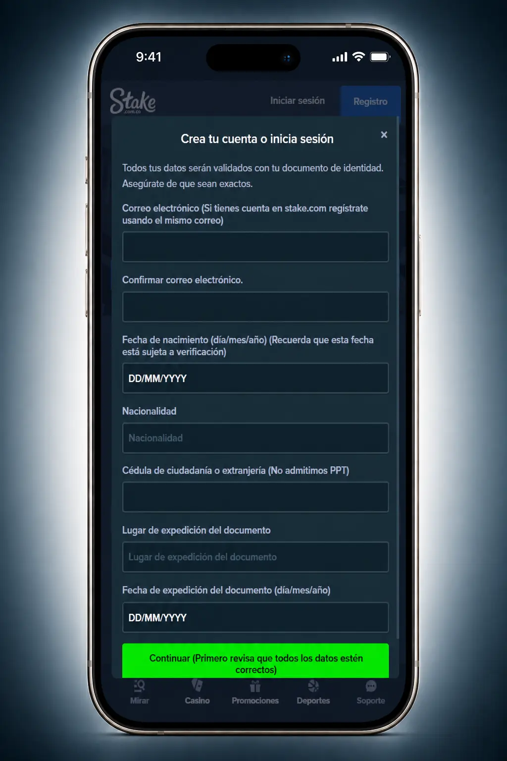 Apuestas de Fórmula 1 en la app de Stake con cuotas en vivo para clasificación, sprint y Gran Premio