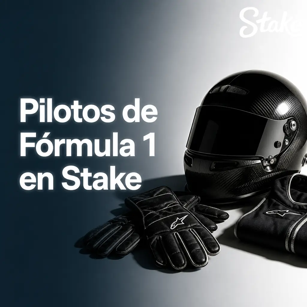 Cuotas de Stake para el campeonato de pilotos de la Fórmula 1 2026 con todas las escuderías y pilotos confirmados.