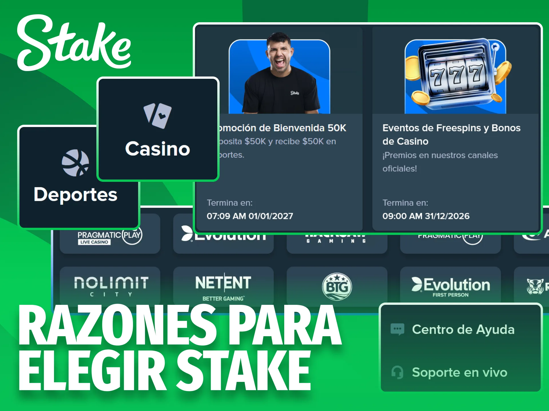 Descubre todas las ventajas de jugar en el casino online Stake.